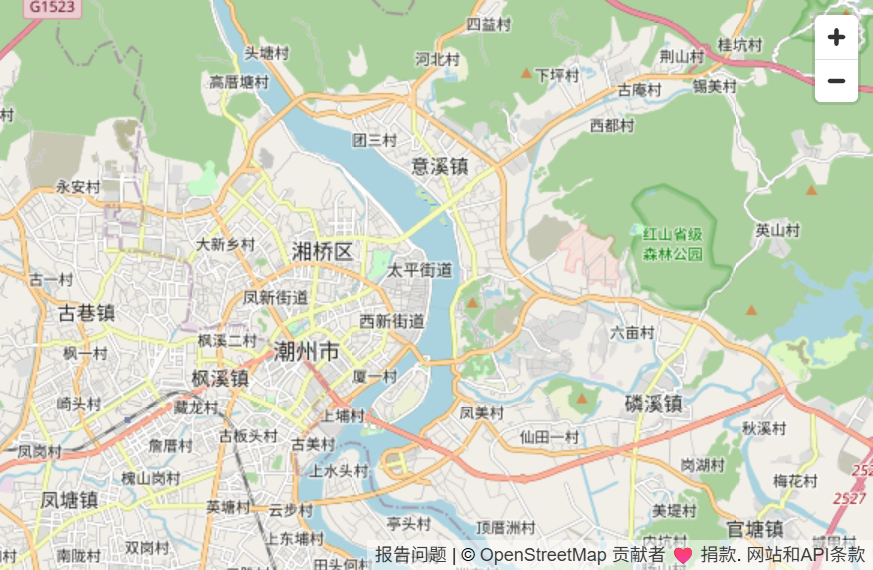 潮州地图
