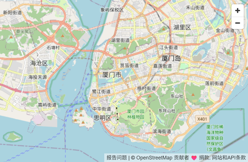 厦门地图